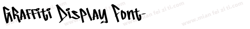 Graffiti Display Font字体转换